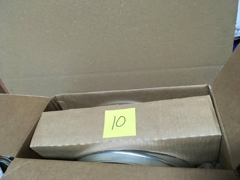 lot 10 image: 1450 CFM Power Gable Mount Attic Fan in Good Condition