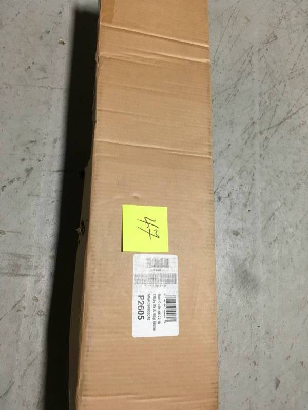 lot 47 image: RYOBI ONE 18 in. 18-Volt Lithium-Ion Cordless Hedge Trimmer - Battery and Charger Not Included in Good Condition