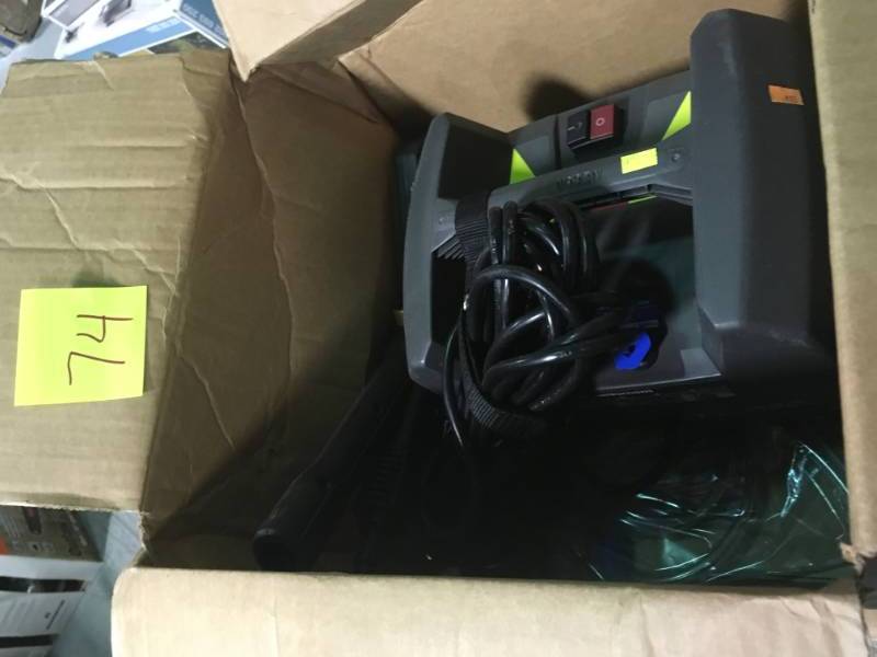 lot 74 image: RYOBI Reconditioned 1,600 PSI 1.2 GPM Electric Pressure Washer in Good Condition