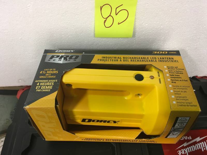 lot 85 image: Dorcy Industrial Rechargeable Lantern in Good Condition