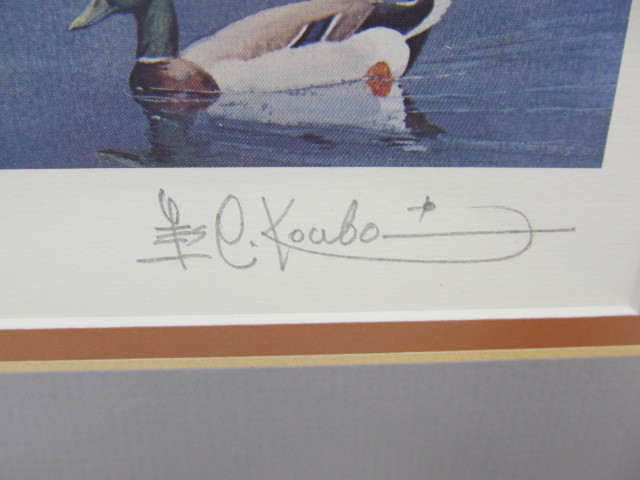 lot 37 image: Signed & Numbered LES KOUBA Artist Proof Framed Print