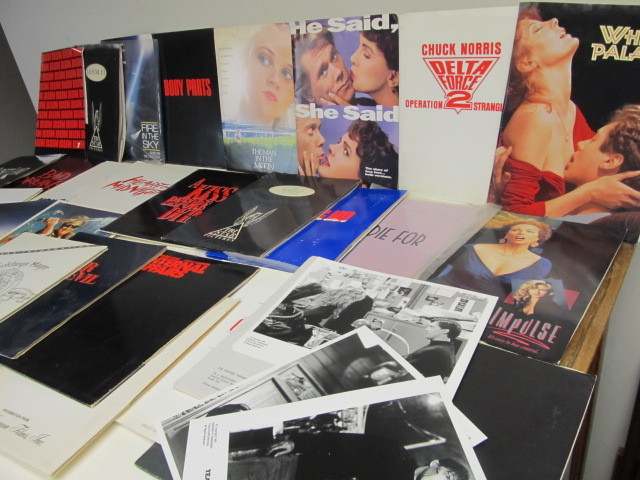 lot 69 image: Large Lot of Movie & Film Press Kits