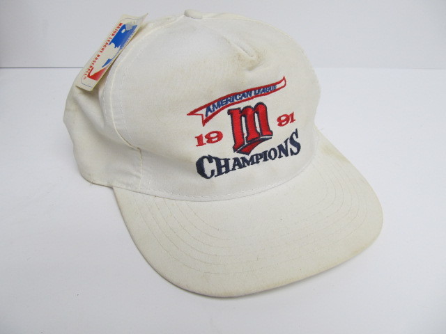 lot 53 image: Autographed JACK MORRIS 1991 World Series MN Twins Hat
