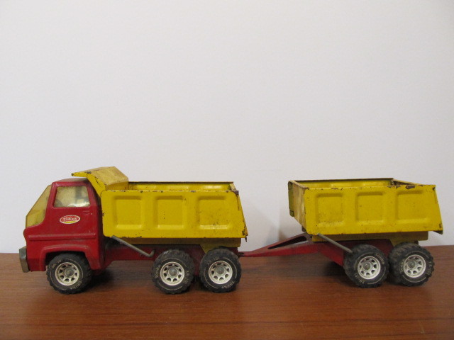 tonka truck and trailer