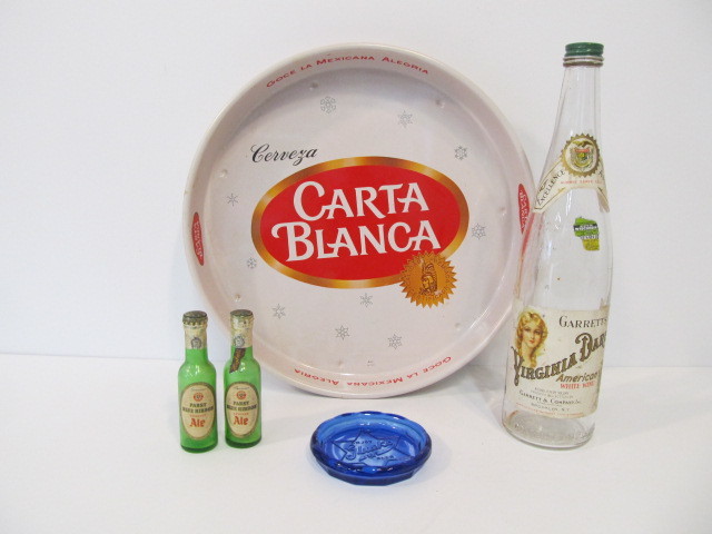 lot 201 image: Vintage Beer & Wine Advertising
