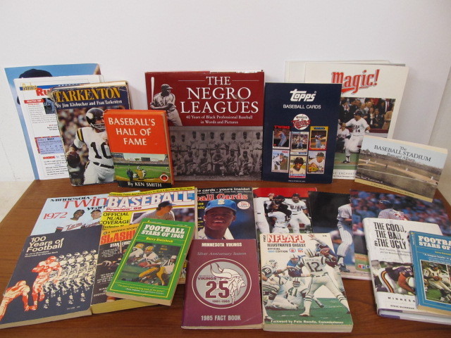 lot 215 image: Large Lot of Sports Books Programs etc