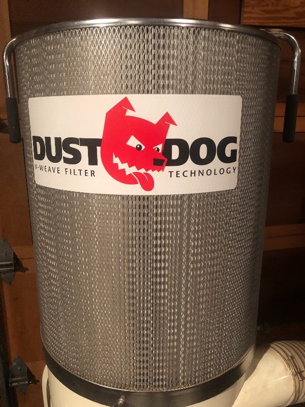 lot 1 image: Commercial JET Dust Dog Dust Collection System