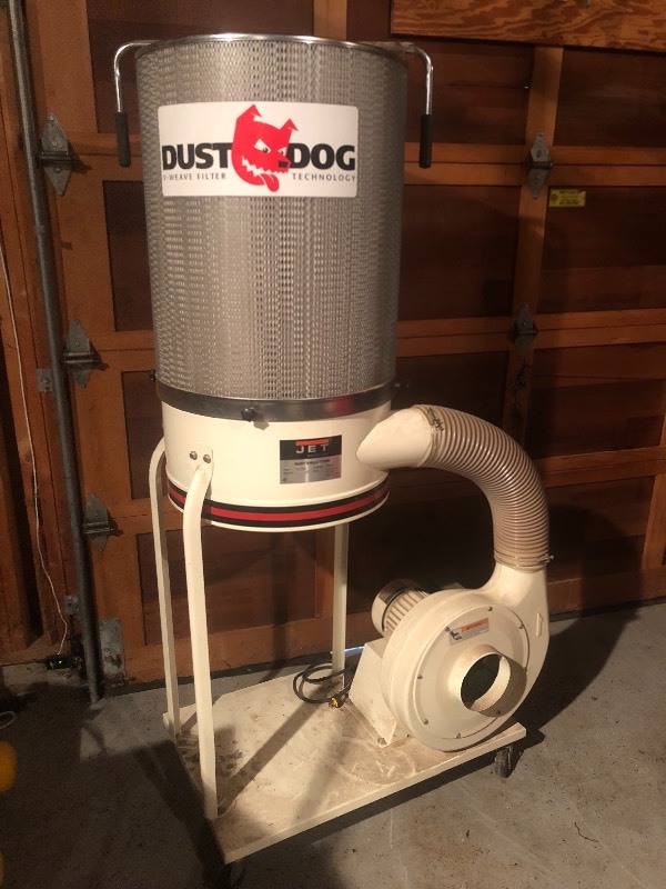 Commercial JET Dust Dog Dust Collection System LITTLE 