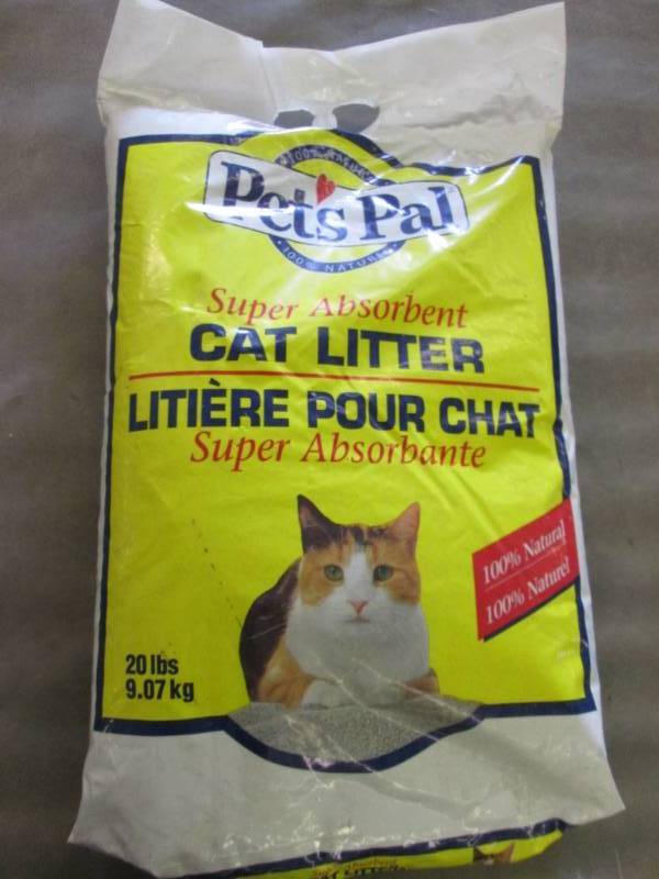 lot 13 image: 20 lb Pets Pal Cat Litter...