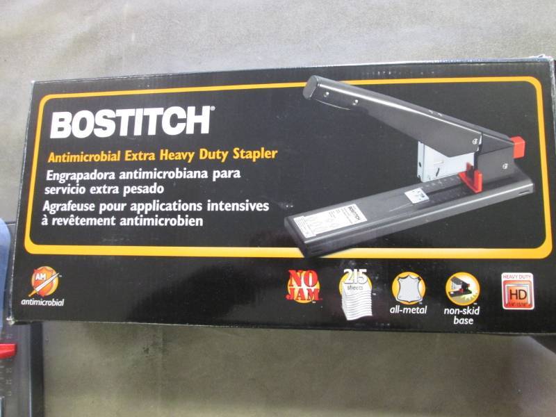 lot 14 image: Bostitch HD Stapler open box Retail...
