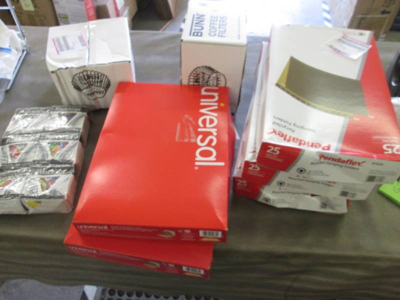 lot 30 image: 3 Boxes Legal Hanging Folders, 2 Cl...
