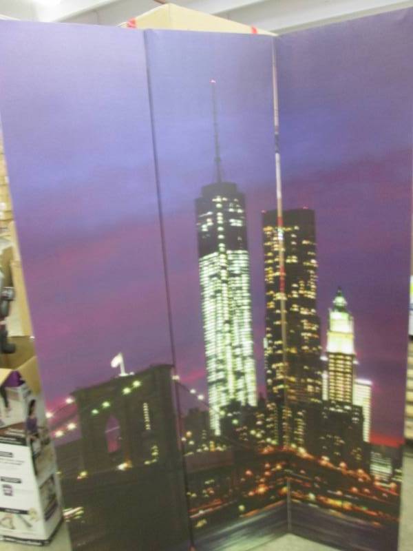 lot 34 image: City Lights Room Screen open box Re...