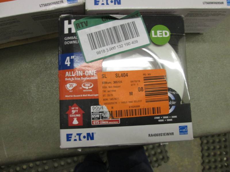lot 97 image: 3 Assorted Trim & Bulb Sets...