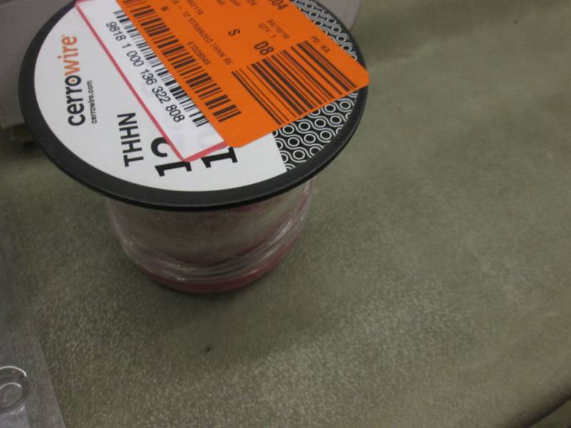 lot 100 image: Misc Lot LED Tape Light, Fan Blade...