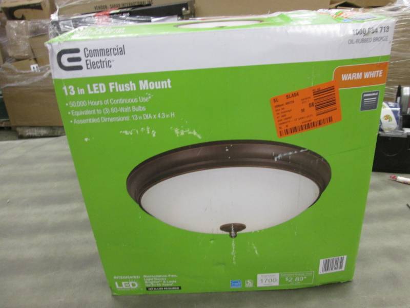 lot 50 image: Commercial Electric 13 in. 60-Watt ...