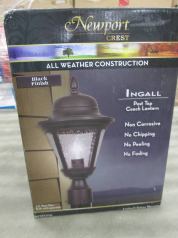 lot 60 image: Newport Crest Ingall Outdoor Black ...