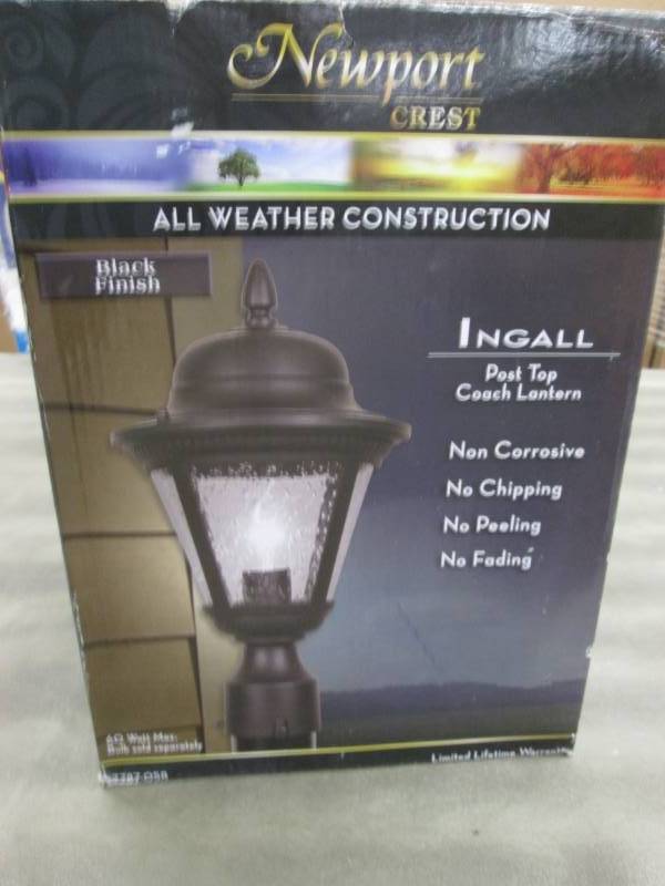 lot 61 image: Newport Crest Ingall Outdoor Black ...