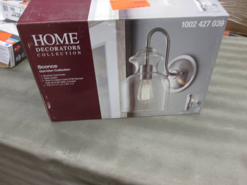 lot 77 image: Home Decorators Collection 1-Light ...