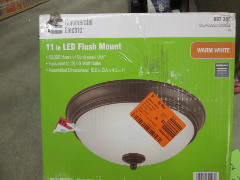lot 81 image: Commercial Electric 11 in. 60-Watt ...