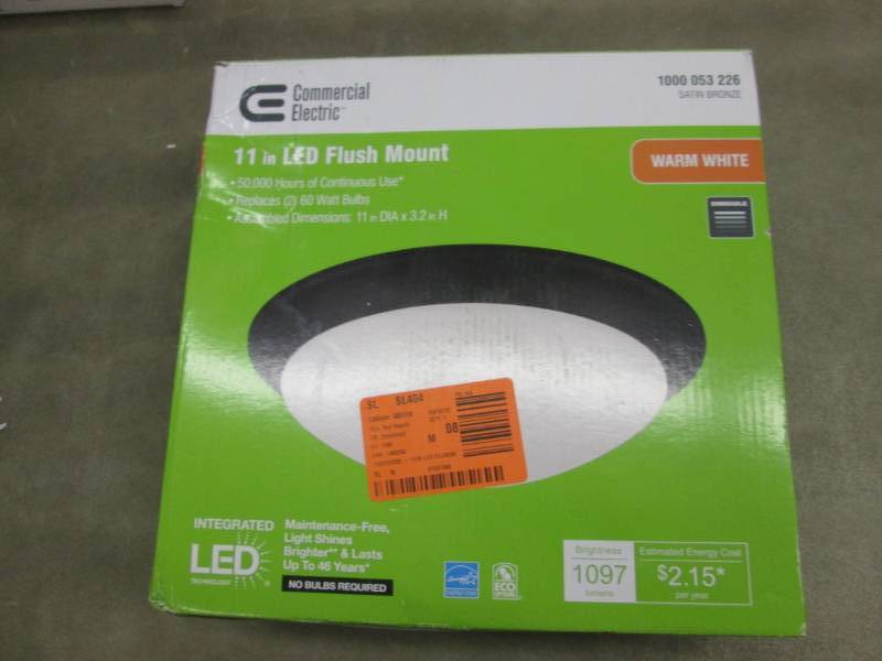 lot 82 image: Commercial Electric 11 in. 120-Watt...
