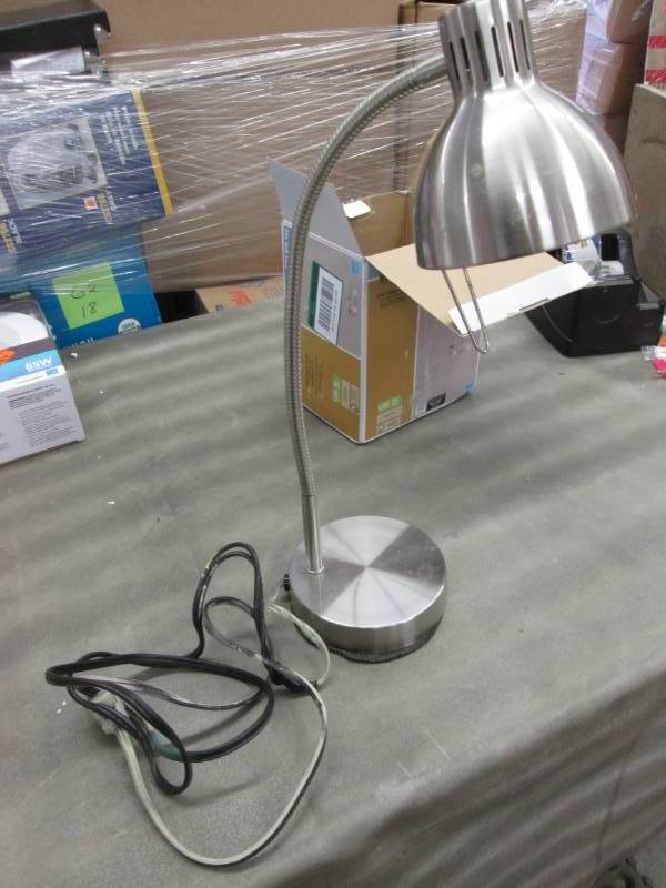 lot 85 image: LED Desk Lamp open box, used, see i...