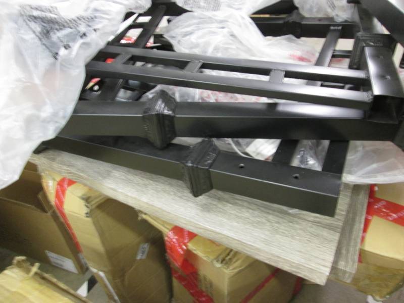 lot 131 image: Lancaster End Tables out of box, no...