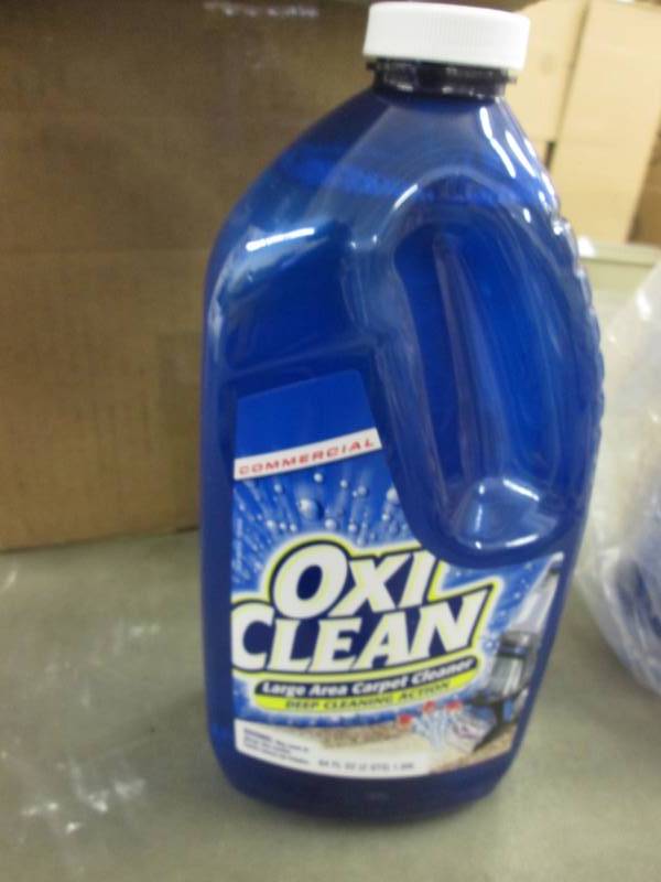 lot 150 image: 2- 64 oz OxiClean Large Area Carpet...
