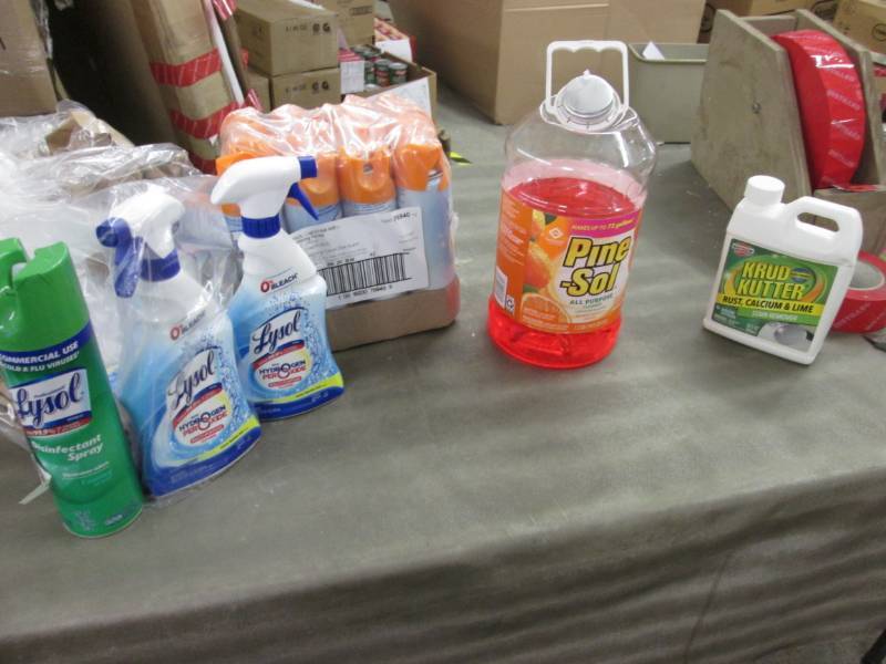 lot 153 image: 3- Lysol All Purpose Cleaner, Pack ...