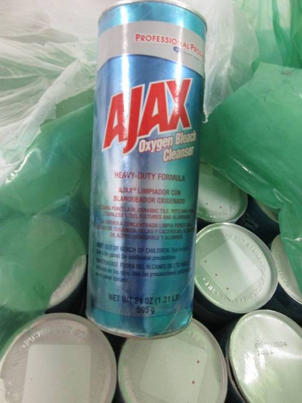lot 155 image: Case of 24- 21 oz Ajax Oxygen Bleac...