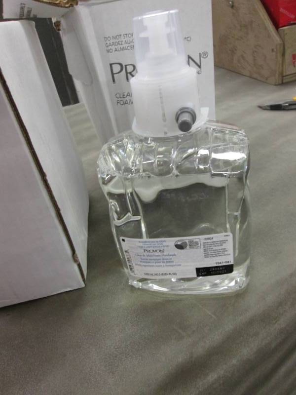 lot 209 image: 4-1200 ml Provon Foaming Hand wash ...