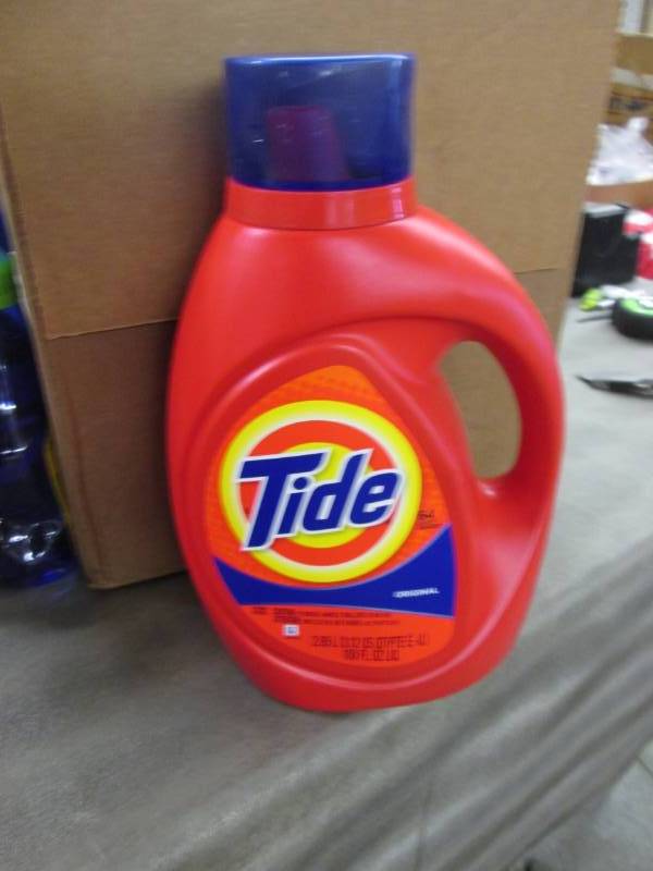 lot 212 image: 3- 100 oz Tide Laundry Detergent...