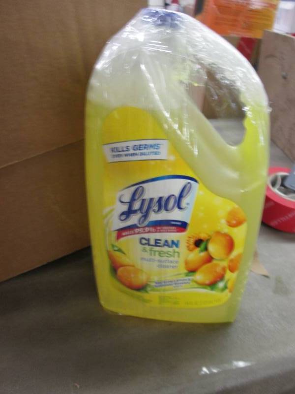 lot 220 image: 2-144 oz Lysol MultiSurface Cleaner...