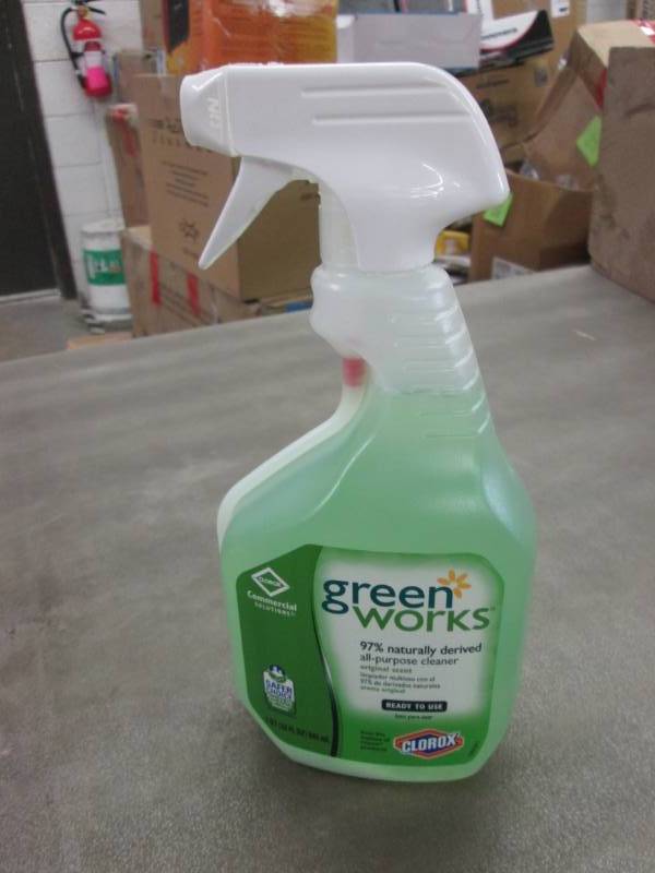 lot 227 image: Case of 12 Green Works 32 oz All Pu...