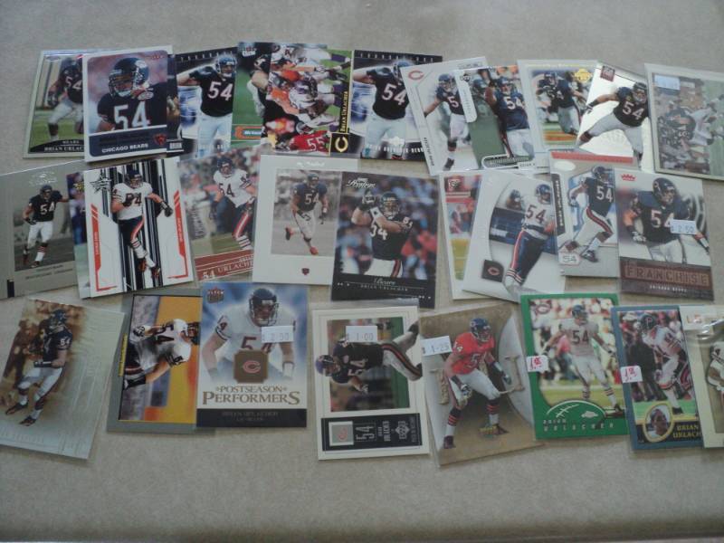 lot 8 image: 30 Brian Urlacher Cards...