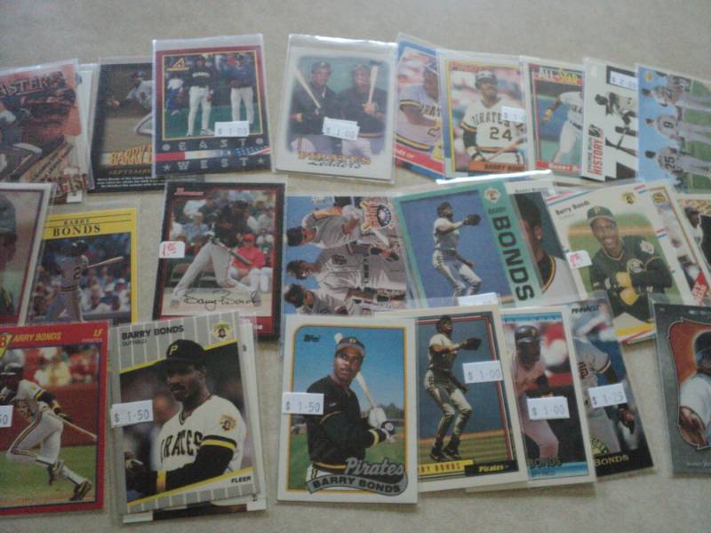lot 41 image: 30 Barry Bonds Cards...
