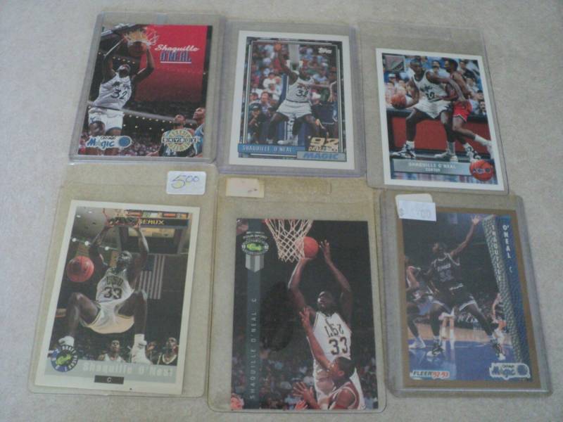lot 82 image: Shaquille Oneal Rookie Card...