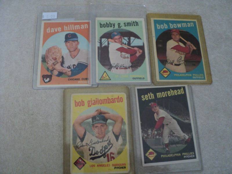 lot 86 image: 1959 Topps Baseball Cards...