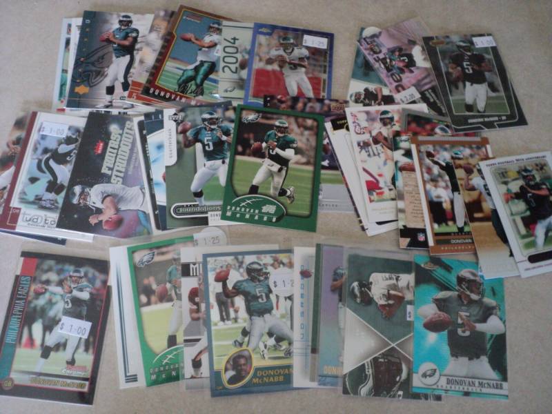 lot 94 image: 40 Donovan McNabb Cards...