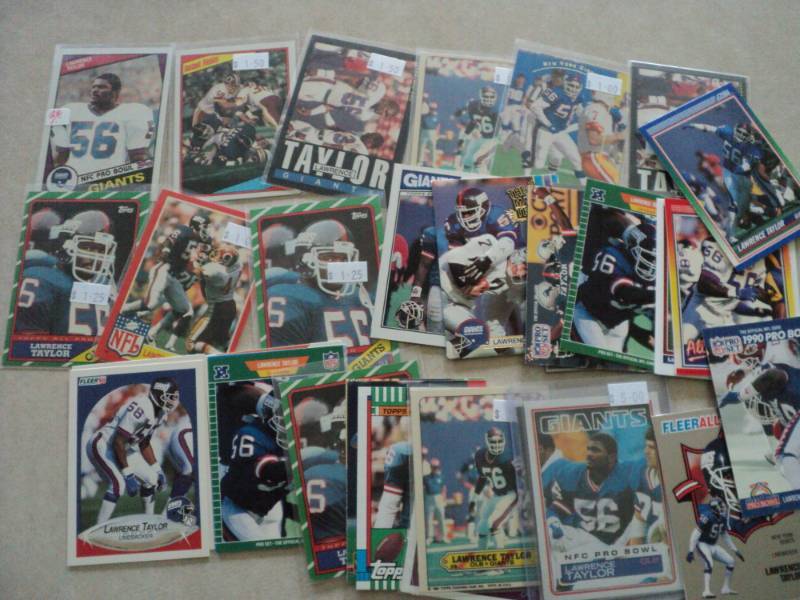 lot 113 image: 40 Lawrence Taylor Cards...