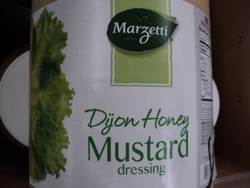 lot 141 image: 3 Gallons Dijon Honey Mustard - pas...