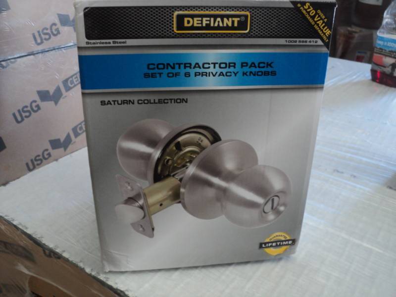 lot 165 image: Defiant Contractor Pack, set of 6 P...