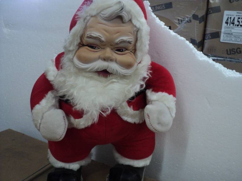 lot 185 image: Vintage Santa- 15 Tall...