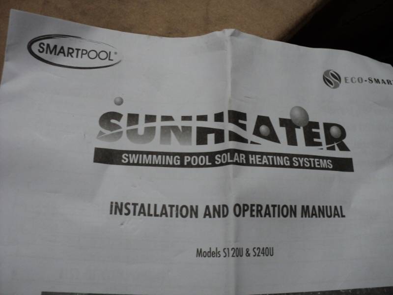 lot 206 image: Smart Pool Sun Heater Swimming Pool...