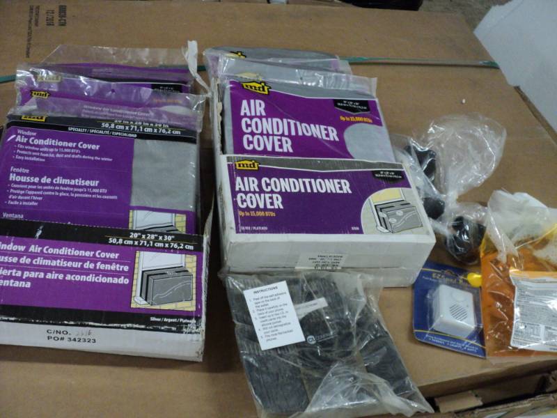 lot 217 image: 8 Md Air Conditioner Covers, Rubber...