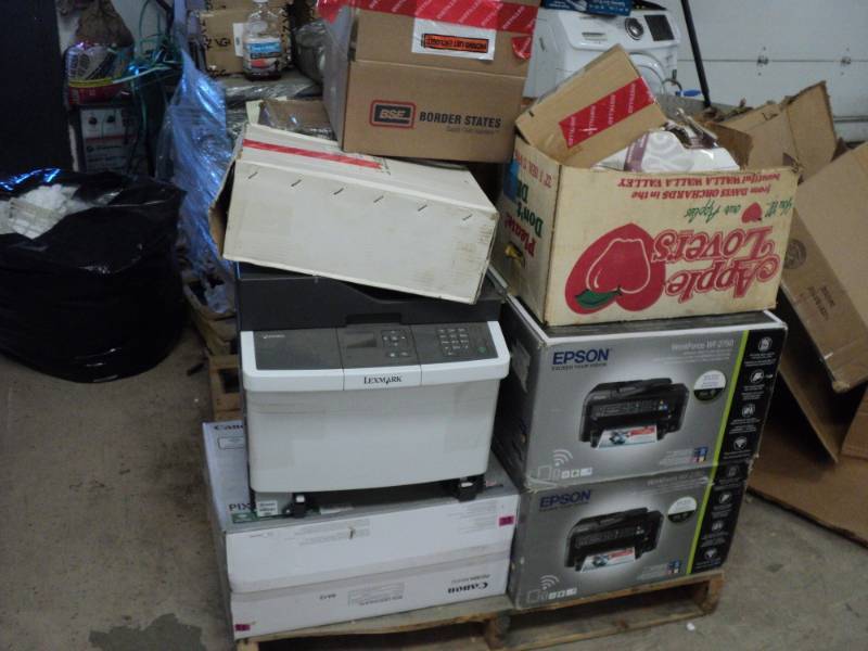 lot 234 image: Pallet of Printers- for repair or p...