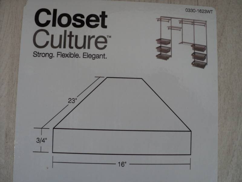 lot 267 image: Closet Culture Supplies...