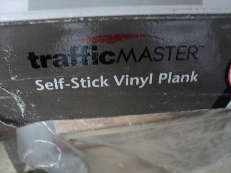 lot 278 image: Traffic Master 1 carton Walnut Elme...