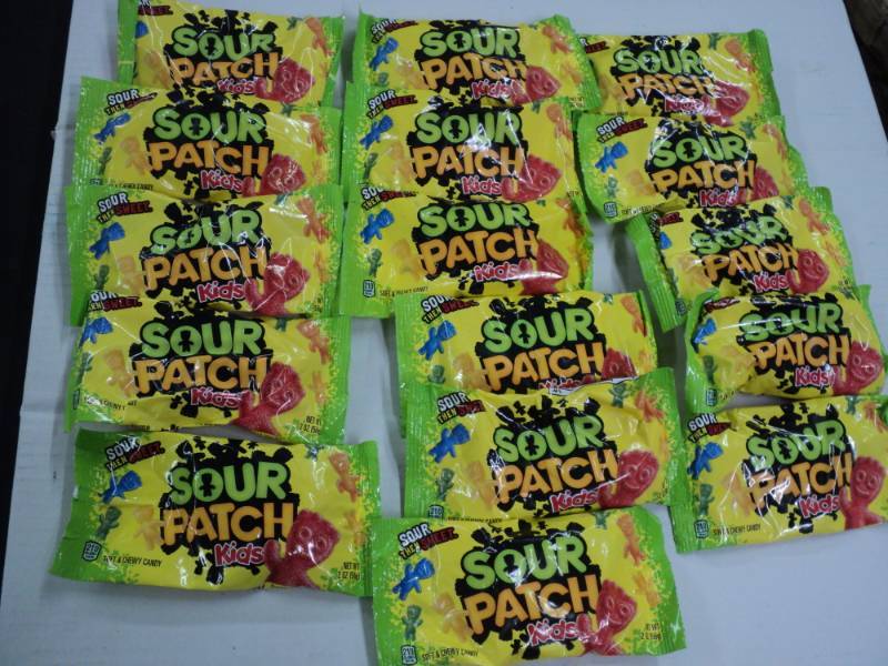 lot 333 image: 16 Bags Sour Patch Kids...