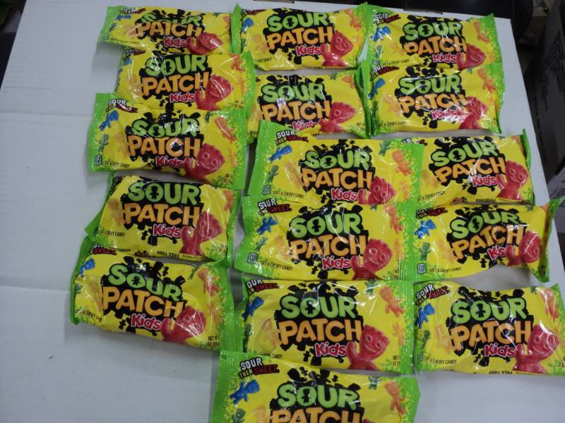 lot 357 image: 16 Bags Sour Patch Kids...