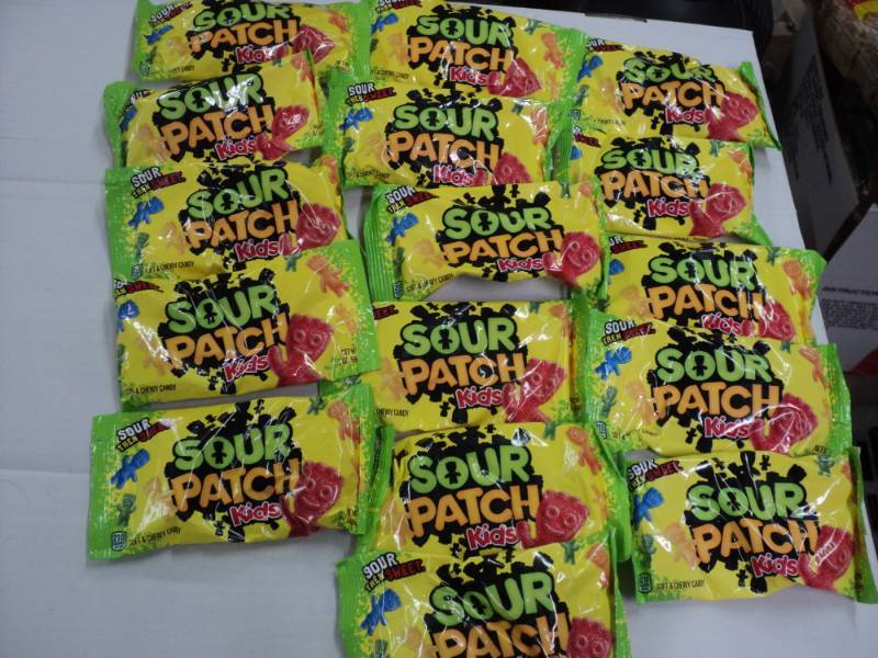 lot 358 image: 16 Bags Sour Patch Kids...